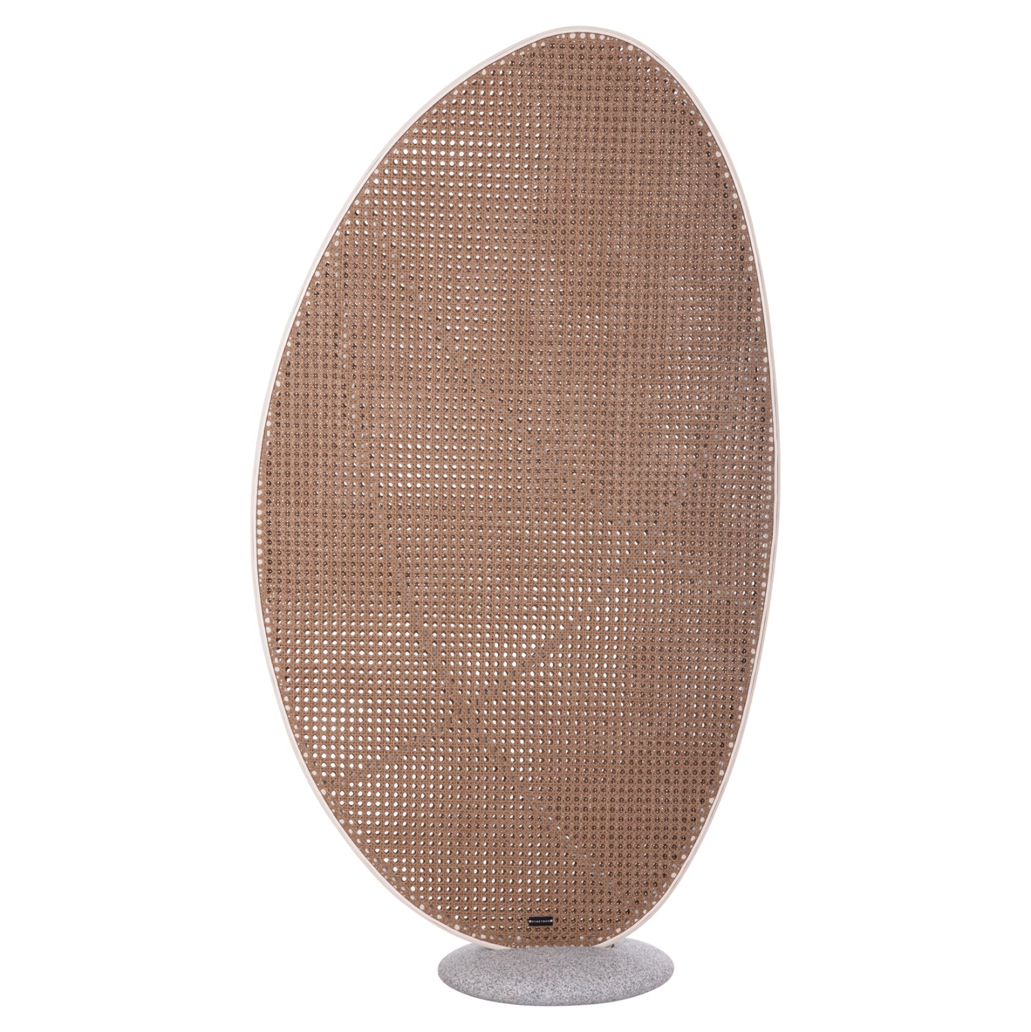 Параван алуминий KOMORABI (S) екрю с бежова wicker рамка 104,5x4x169 с