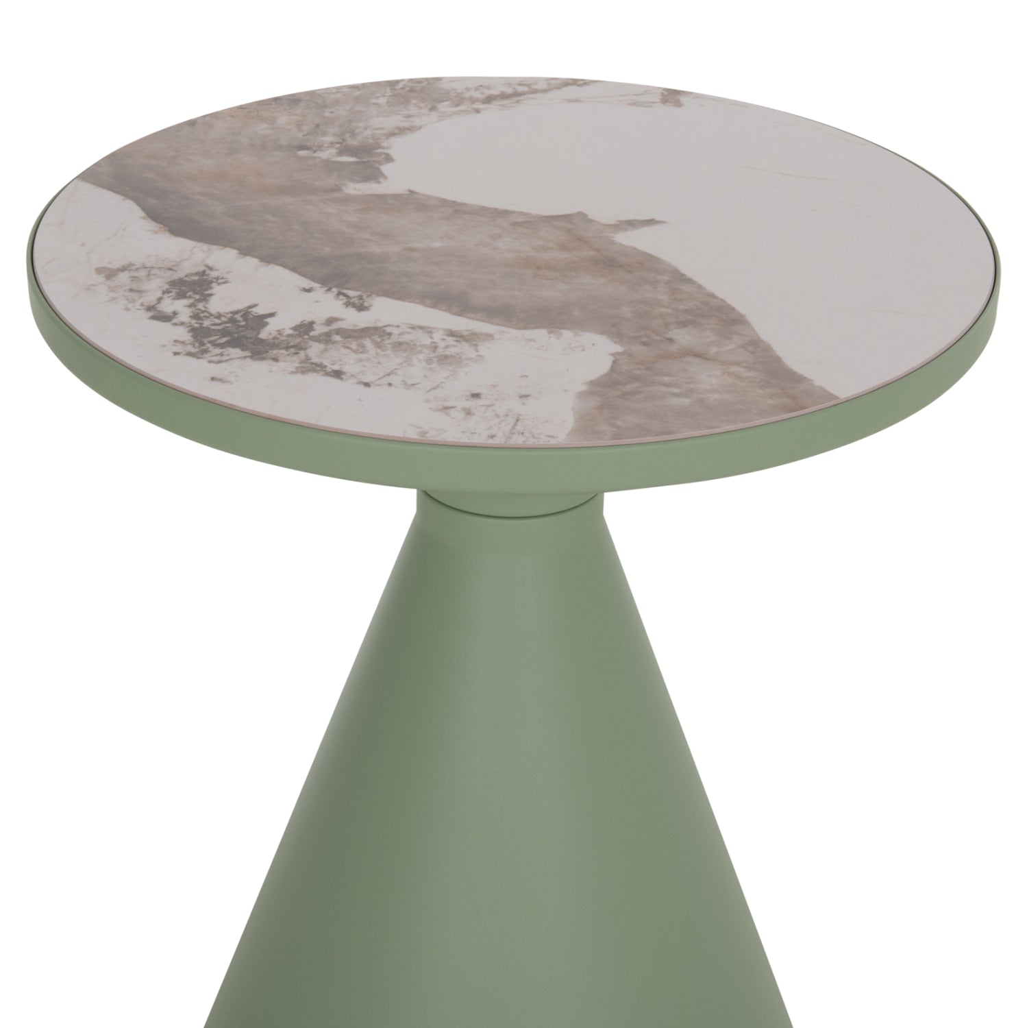 Комплект 2 холни маси LYNX метал ментa с плот SINTERED STONE