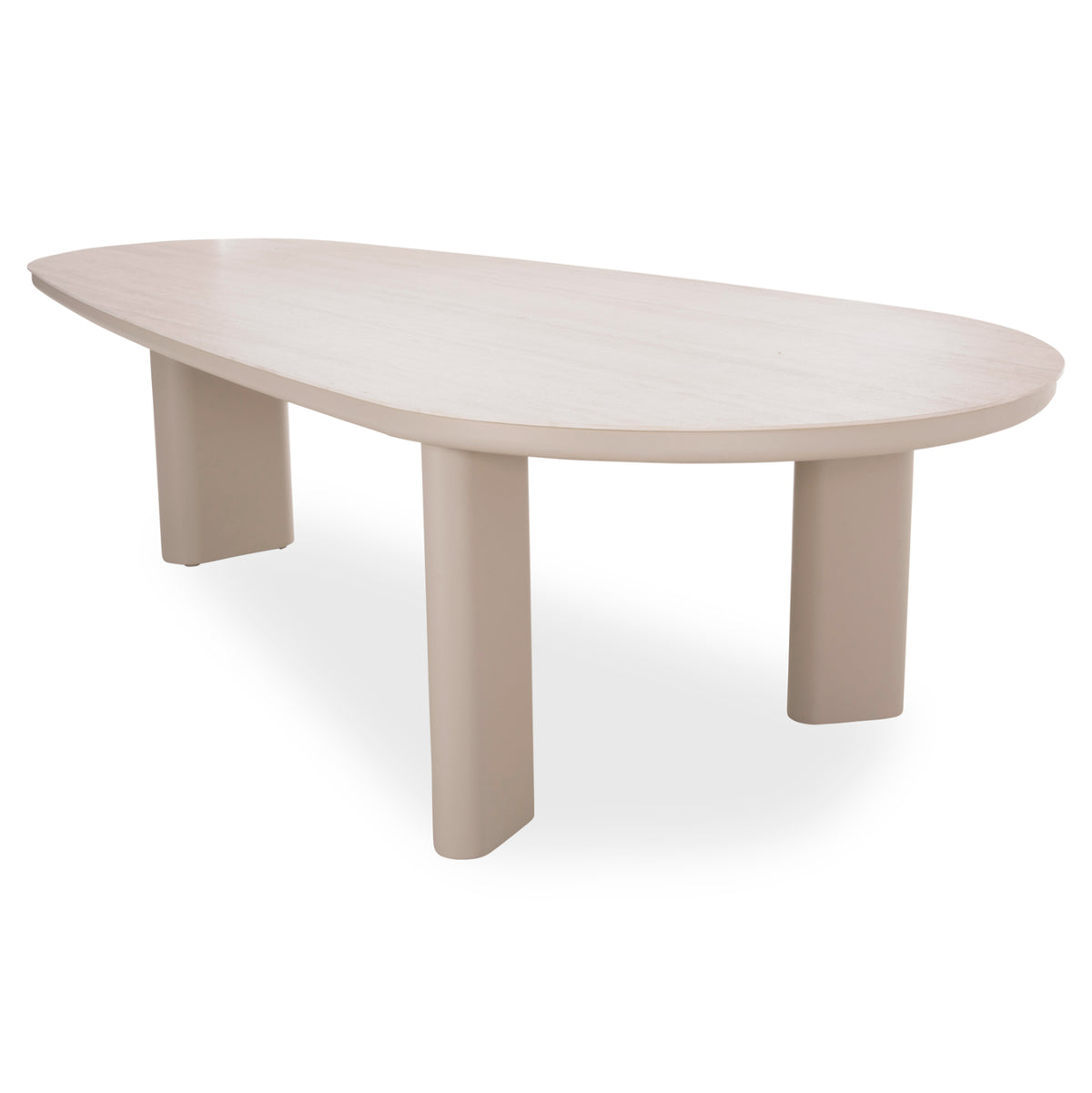 Алуминиева маса Бурано бежово/сив SINTERED STONE 280x120x74 см