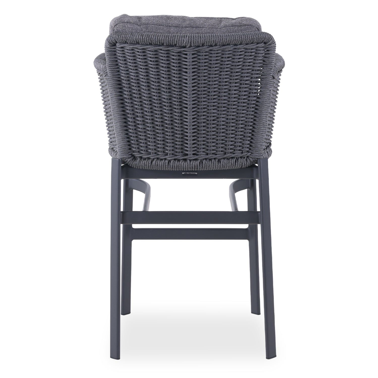 Бар стол серия DESTINY антрацит алуминий-сив WICKER 71.5x63.5x108