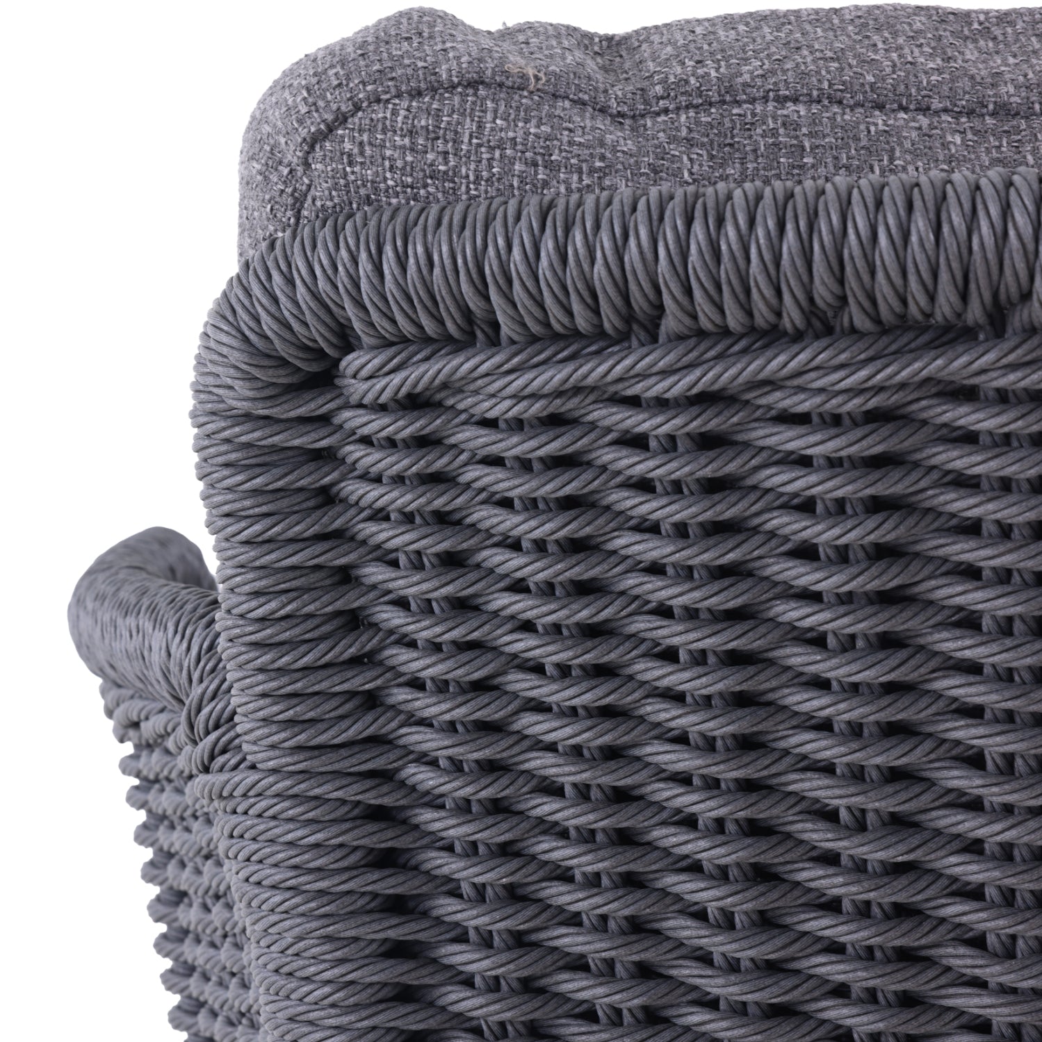 Бар стол серия DESTINY антрацит алуминий-сив WICKER 71.5x63.5x108