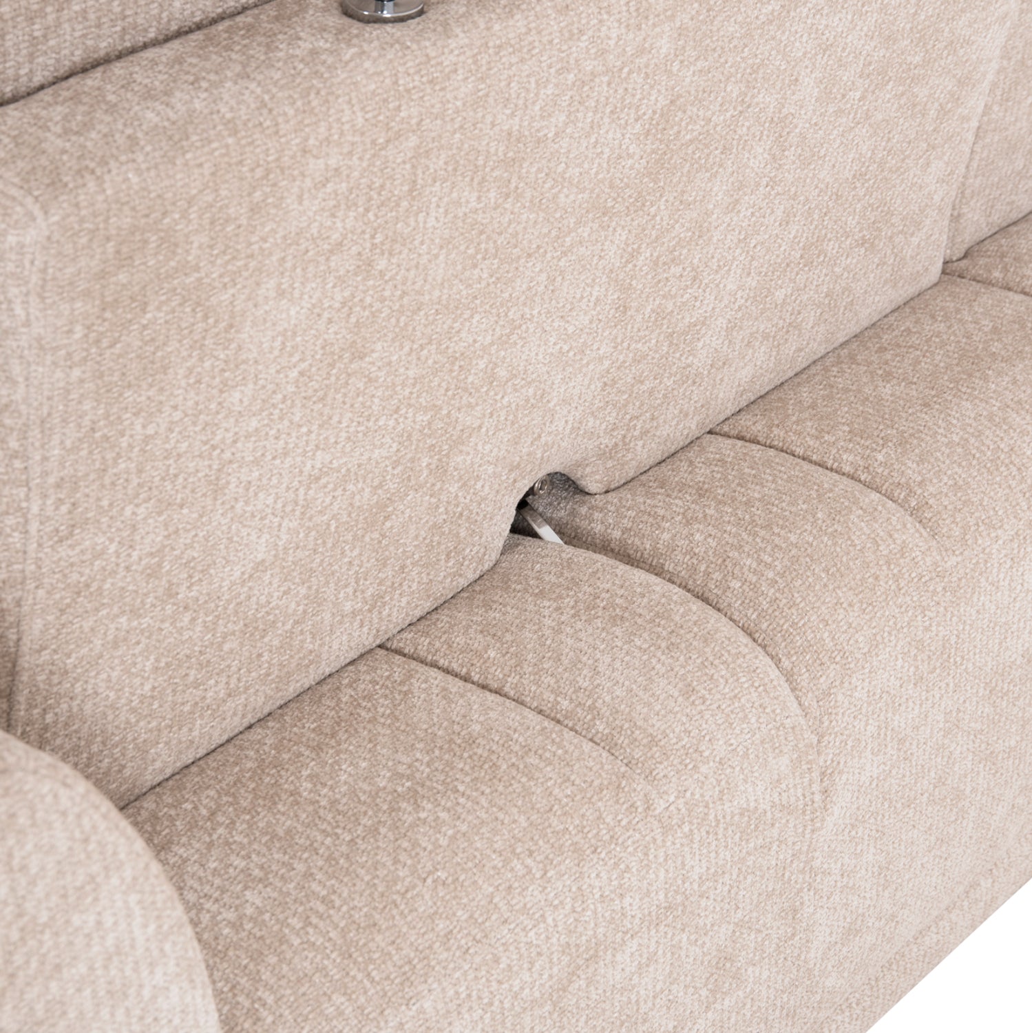 Диван лява ъглова 5-местен MYRON SM3318.02L екрю плат 290x110-225x110