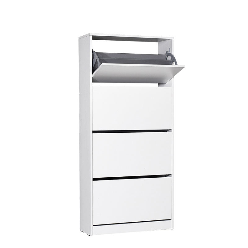 Поставка за обувки Flat Duo 24 чифта бял цвят 73x26x157см.