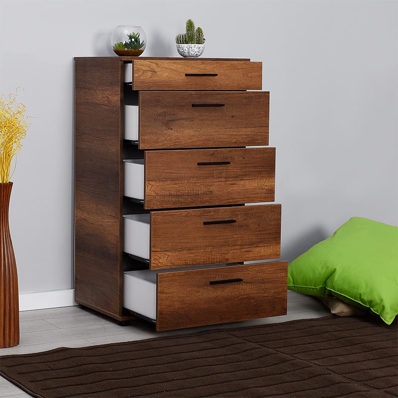 Trendline скрин в цвят орех 60x44x108cm