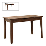 Trendline меламинов разтегателен маса в цвят орех 120/150x70x75cm.