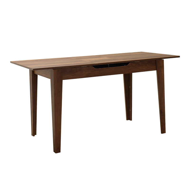Trendline меламинов разтегателен маса в цвят орех 120/150x70x75cm.