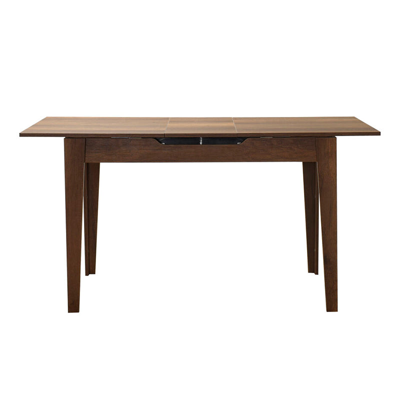 Trendline меламинов разтегателен маса в цвят орех 120/150x70x75cm.