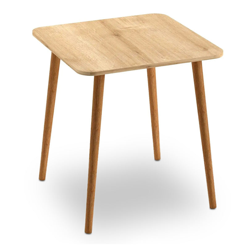Меламинова маса Kare в цвят дъб 70x70x72см.