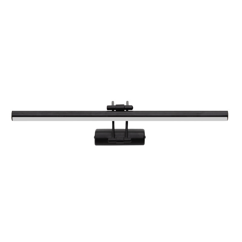 Strop LED аплик за баня, метален, черен, 35cm