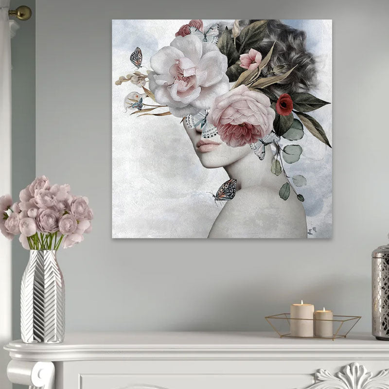 Картина на платно "Hidden Face" дигитален печат 60x60x3cm