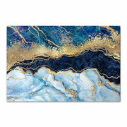 Картина "Deep Blue" върху платно дигитален печат 125x80x3cm.