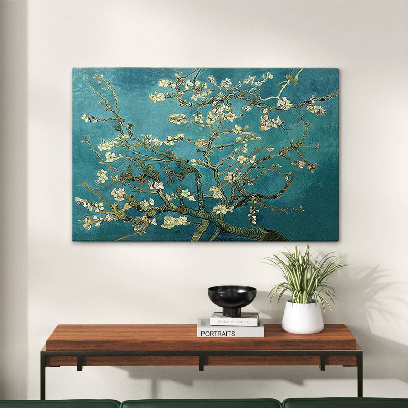 Картина върху платно "Blooming Flowers" дигитален печат 100x70x3cm.