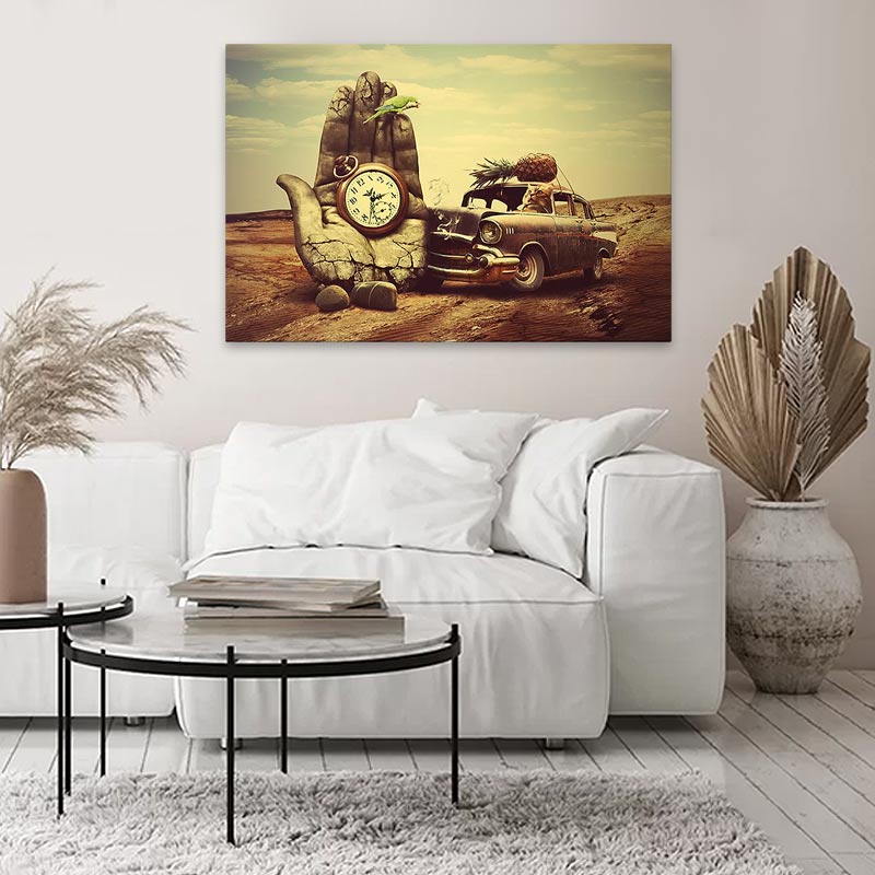 Картина върху платно "Dali" дигитален печат 75x50x3cm.