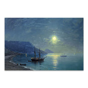 Картина върху платно "Night in the Crimea" дигитален печат 60x40x3cm.