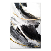 Картина върху платно "Golden And Silver Reflections" дигитален печат 50x75x3cm.