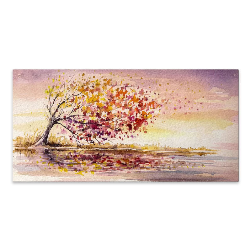 Картина на платно "Tree In The Wind" дигитален печат 140x70x3cm.