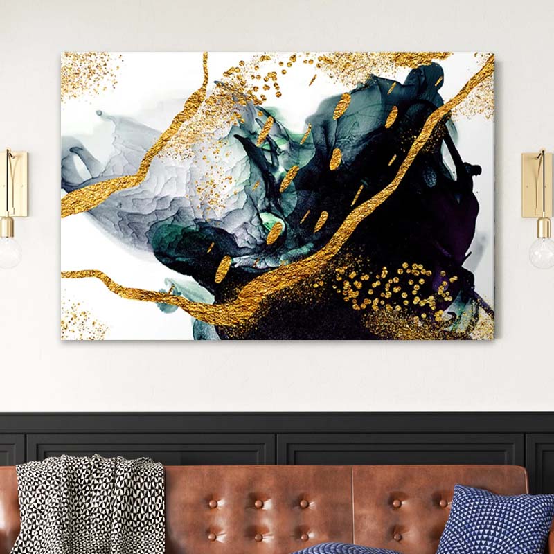 "Sapphire" картина на платно дигитален печат 140x100x3cm.