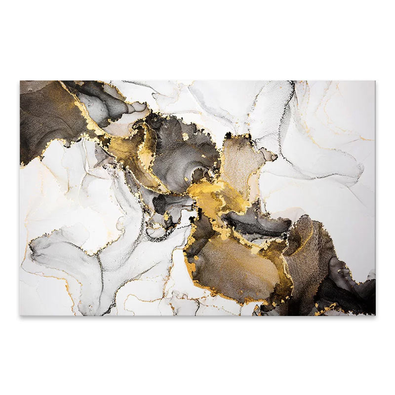 Картина на платно "Abstract Golden Dream" дигитален печат 100x70x3cm.