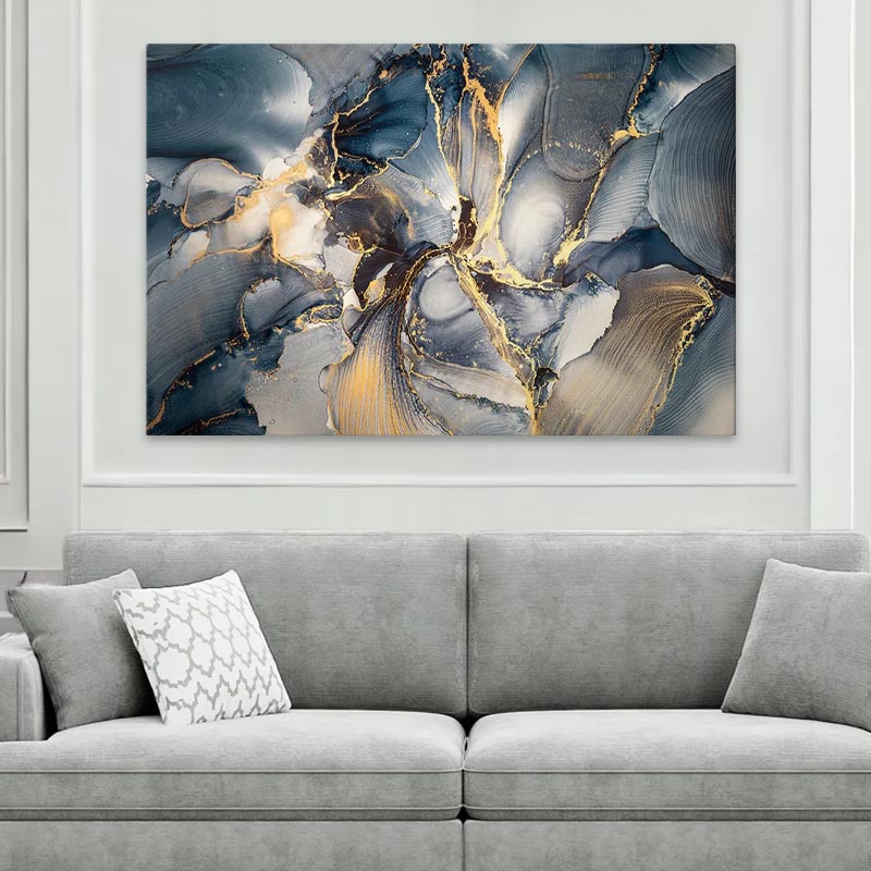 Картина на платно "Abstract Dream" дигитален печат 140x70x3cm.