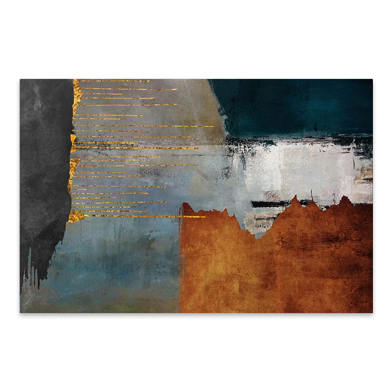 Картина на платно "Abstract Retro" дигитален печат 140x70x3cm.