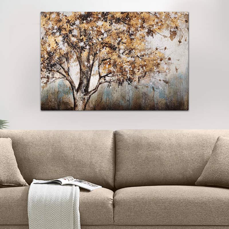 Картина на платно "Autumn Tree" дигитален печат 140x100x3cm.