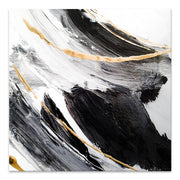 Картина на платно "Golden And Silver Reflections" дигитален печат 100x100x3cm.