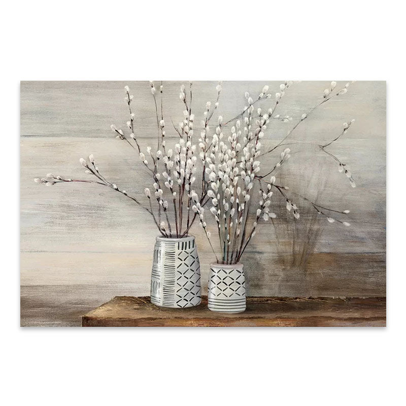Картина на платно "Willow Flowers" дигитален печат 100x70x3cm.