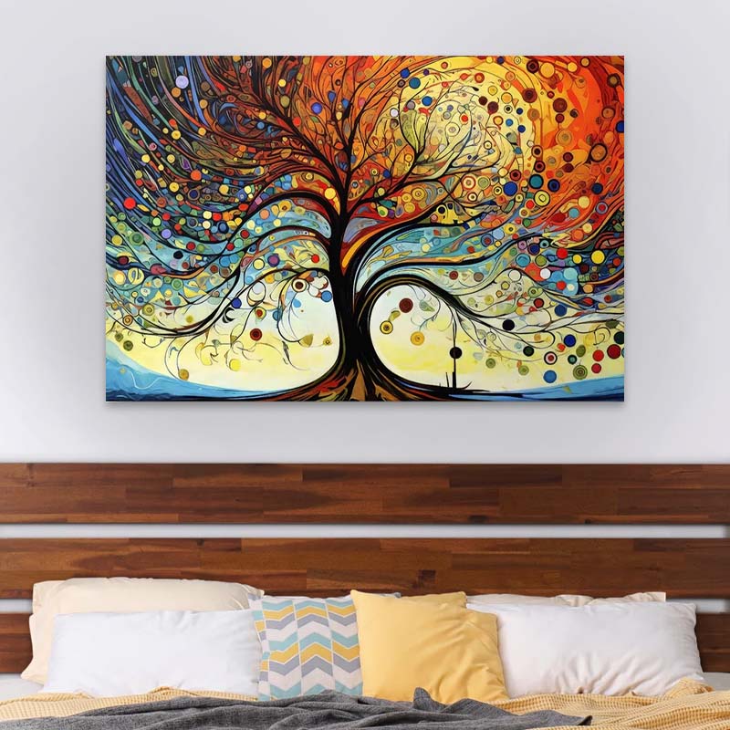 Картина на платно "Dream Tree" дигитален печат 125x80x3cm.