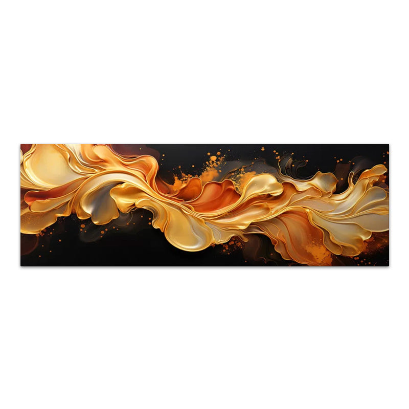 Картина на платно "Abstract Heat Wave" дигитален печат 150x50x3cm.