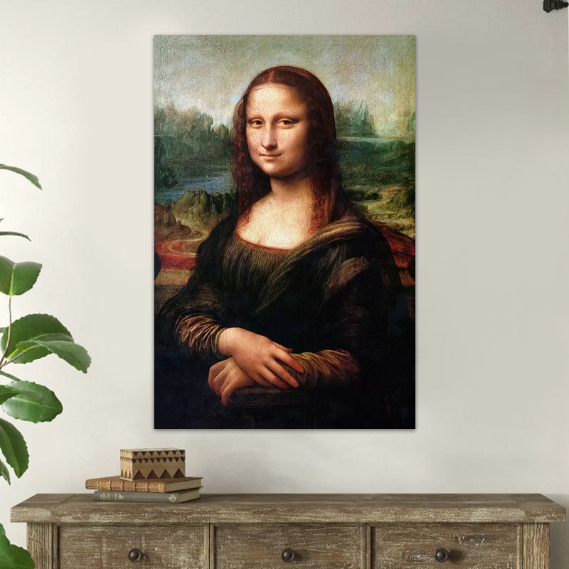 Картина на платно "Mona Lisa" дигитален печат 70x100x3cm.