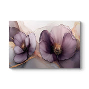 "Purple Peonies" картина върху платно дигитален печат 100x70x3cm.