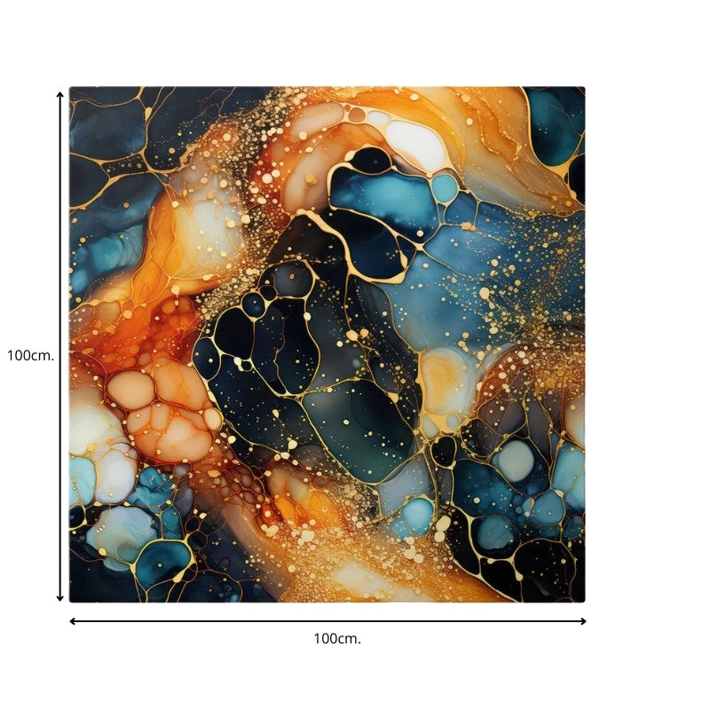 Картина "Universal Texture Abstract" дигитален печат върху платно 100x100x3cm.