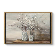 Картина "Willow Flowers" дигитален печат върху платно с рамка 140x100x3cm.