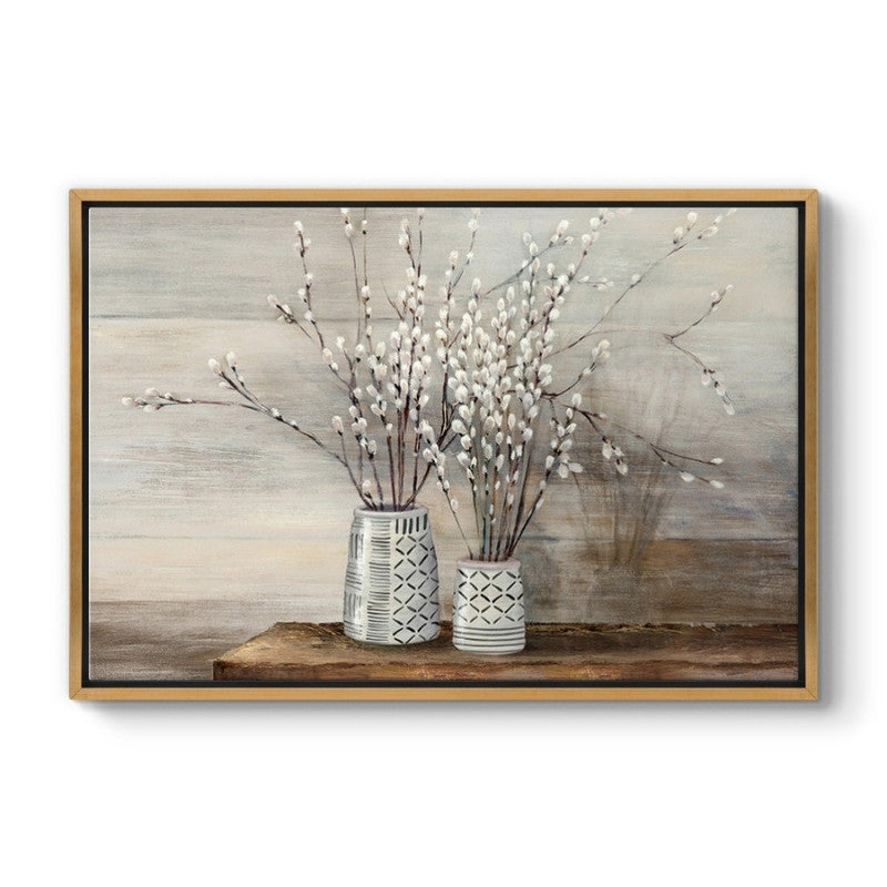 Картина "Willow Flowers" дигитален печат върху платно с рамка 140x100x3cm.