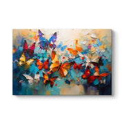 Картина "Festival of Butterflies" дигитален печат върху платно 100x70x3cm.