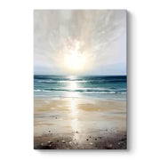 Картина "Sunrise on the Beach" дигитален печат върху платно 50x75x3cm.