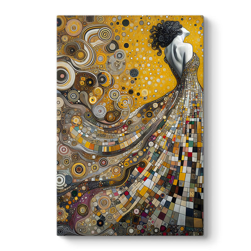 Картина "Elegant Woman" дигитален печат върху платно 50x75x3cm.