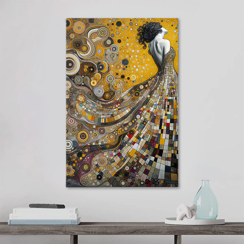 Картина "Elegant Woman" дигитален печат върху платно 50x75x3cm.