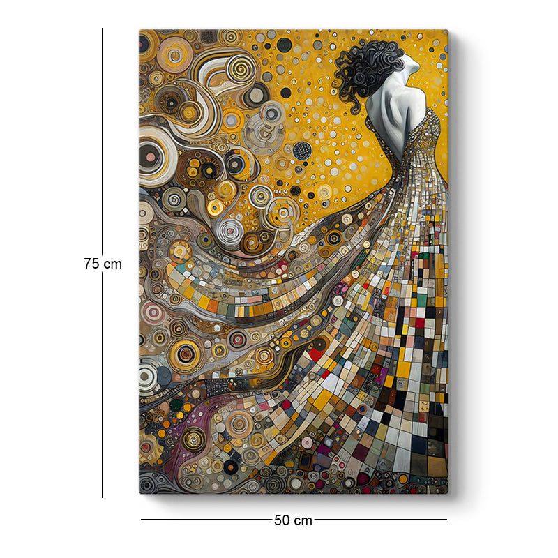 Картина "Elegant Woman" дигитален печат върху платно 50x75x3cm.