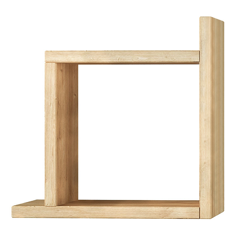Box меламинова стенна етажерка в цвят дъб 30x22x30cm.