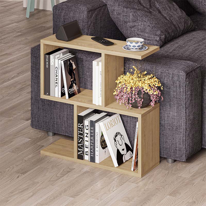 Homemania меламинов помощен масичка в цвят дъб 60x20x60cm.