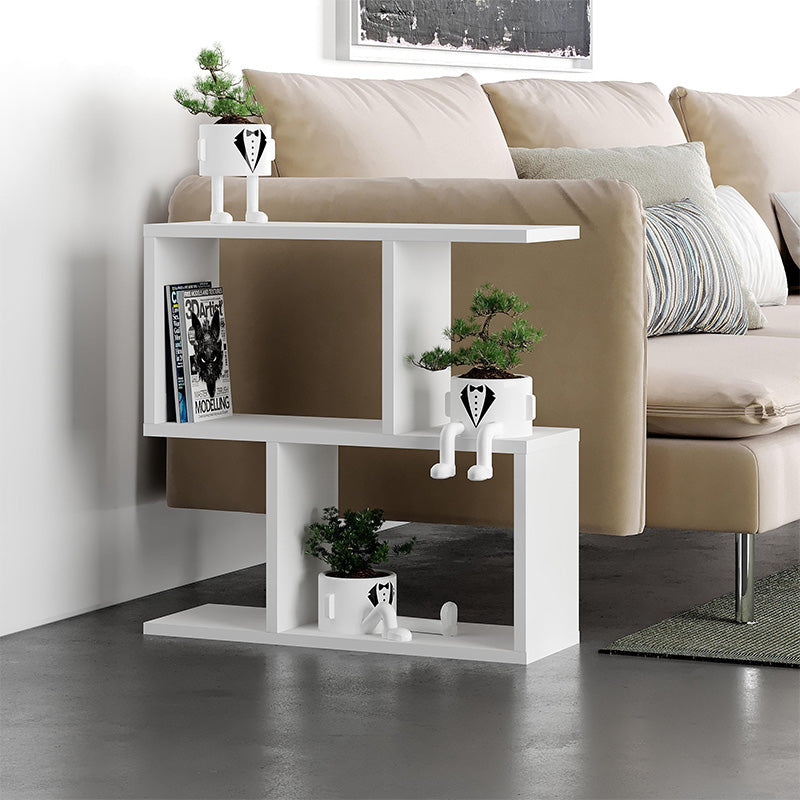 Homemania меламинов помощен масичка в бял цвят 60x20x60cm.