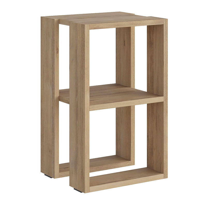Lonie меламиново нощно шкафче - помощна масичка в цвят естествен бук 34x30x55cm.