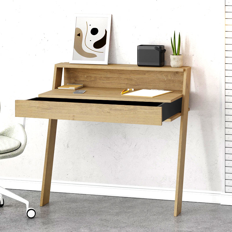 Cowork меламинов работен бюфет в цвят дъб 94x50x91cm.
