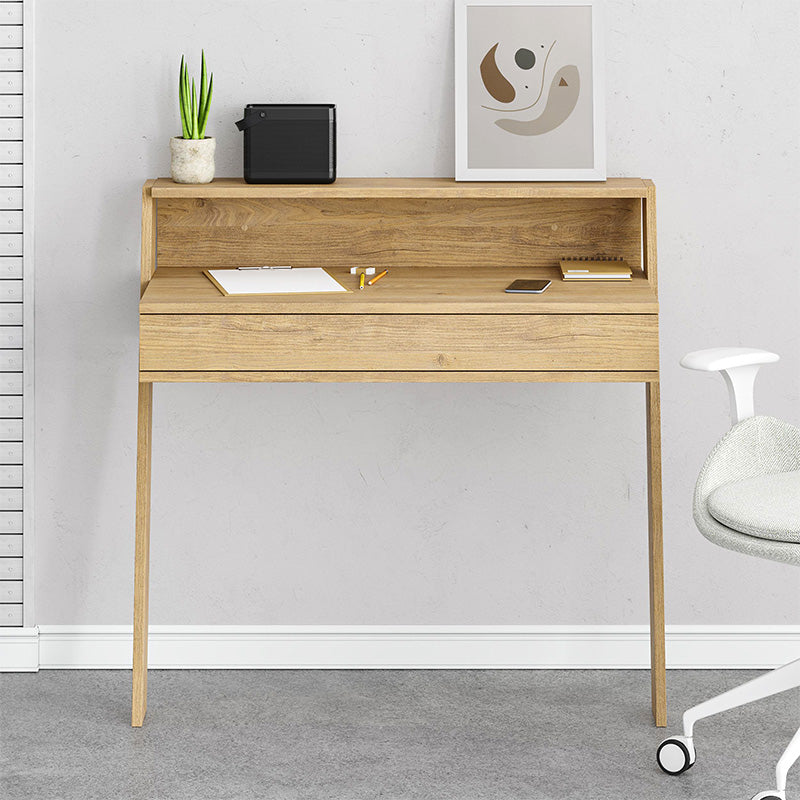 Cowork меламинов работен бюфет в цвят дъб 94x50x91cm.