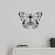 Butterfly метална стенна декорация в черен цвят 50x2x35cm.