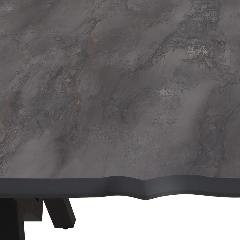 Walter Mdf/metallic маса в тъмен сив бетонен цвят 200x100x75cm.