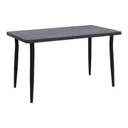 Levico Mdf/metallic маса в тъмносив бетонен цвят 120x70x75cm.