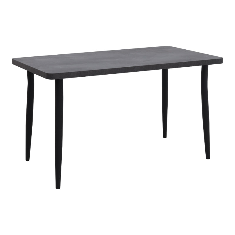 Levico Mdf/metallic маса в тъмносив бетонен цвят 120x70x75cm.