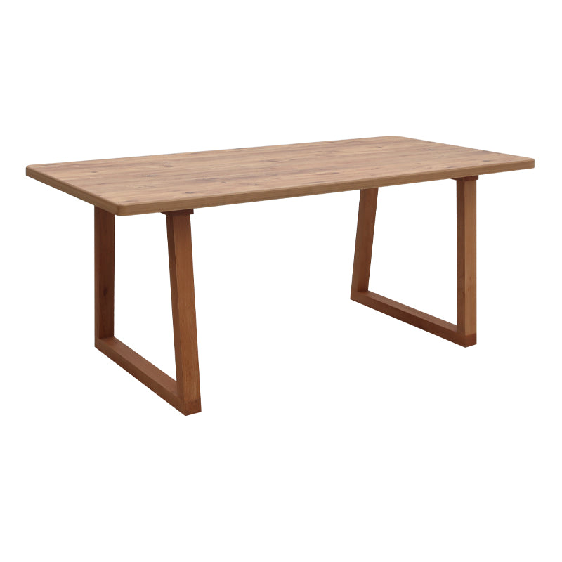 Liora MDF - дървена маса за хранене в акациев цвят 180x90x75cm.